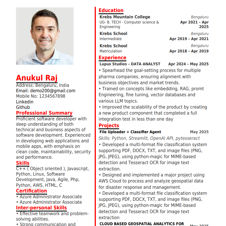 Recommended <br> For Freshers